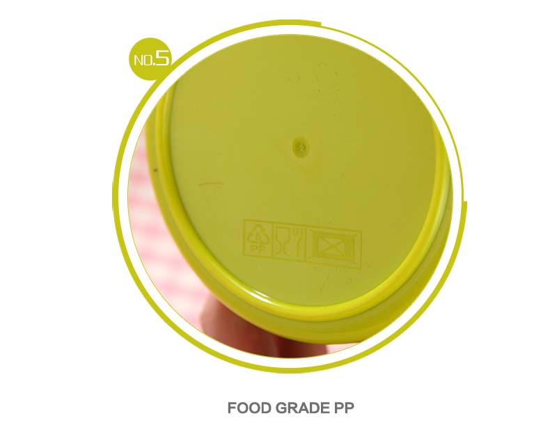 Food grade plastic - our fivth feature!