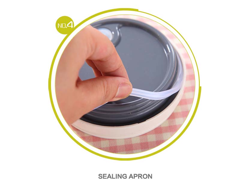 Fourth feature of Food Box - Sealing Apron
