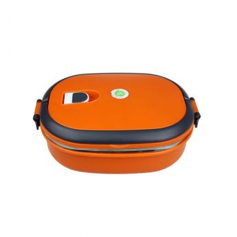Orange Insulated Food Container