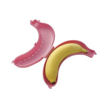 Pink Opened Banana Case