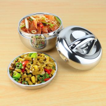 double wall stainless steel lunch box