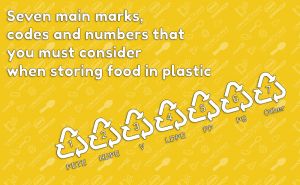 Numbers and Marks on Food Plastic Codes of Food Plastic