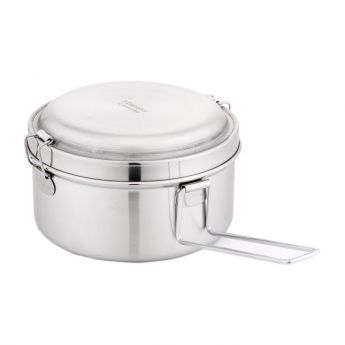 Steel Bento Box with Handle